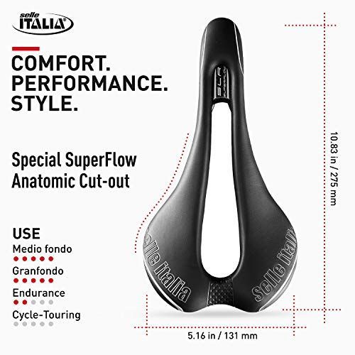 SELLE ITALIAセライタリア SLR TM Mn BLK S Super Flow サドル重量