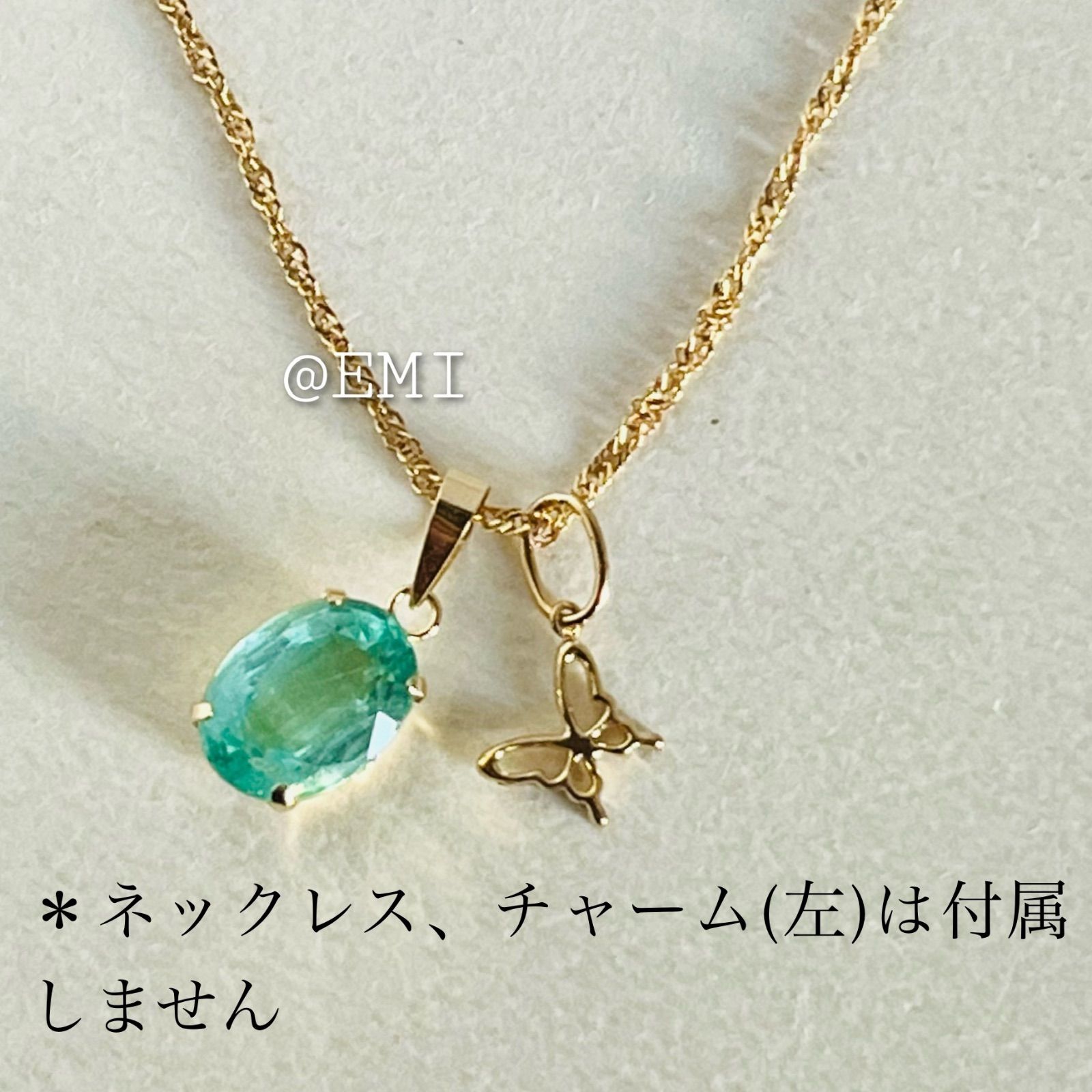 K18 バタフライ チャーム ペンダントトップ 18金 蝶 - メルカリ