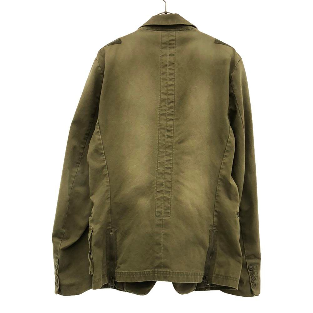 ディーゼル ミリタリージャケット L カーキ DIESEL メンズ - メルカリ