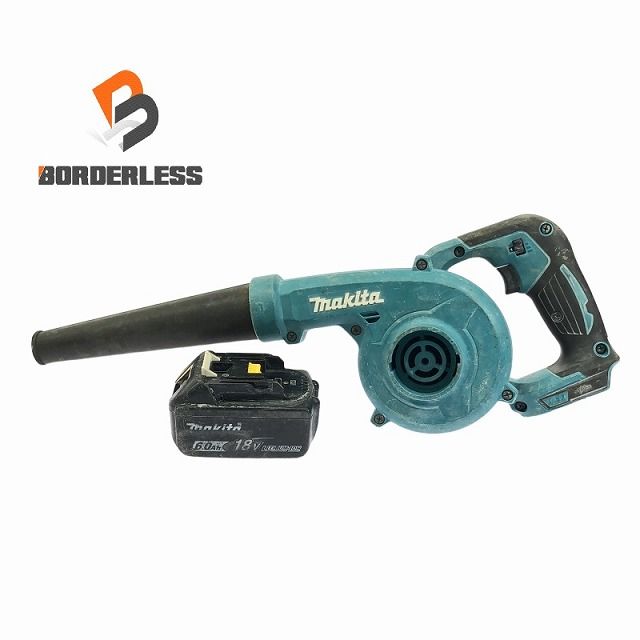 makita マキタ 18V 充電式ブロワー UB185D バッテリー 18V 6.0Ah コードレス バッテリー式 ブロアー 送風機 109315