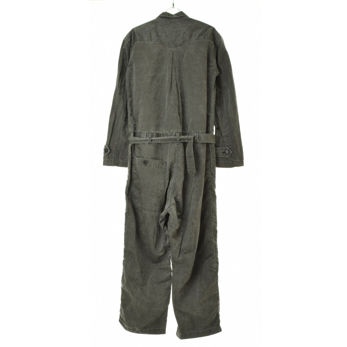 OUTIL×PEOPLE PANTALON CAME パンタロンカム ナイロンリネン ジャンプスーツオールインワン