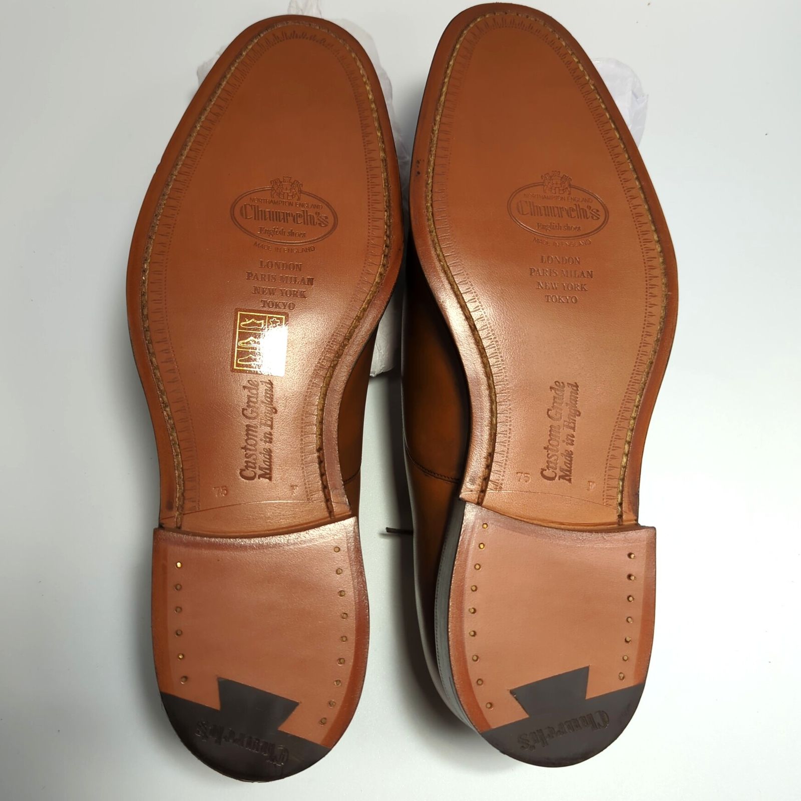 訳あり 【新品未使用】Church's チャーチ CONSUL コンサル レザー