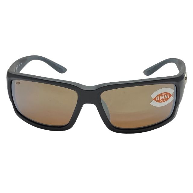 ♥ コスタ 06S9006F-1060 60□14 130 UV 偏光サングラス メガネ アイウェア アクセサリー ミラー マット ブラック COSTA