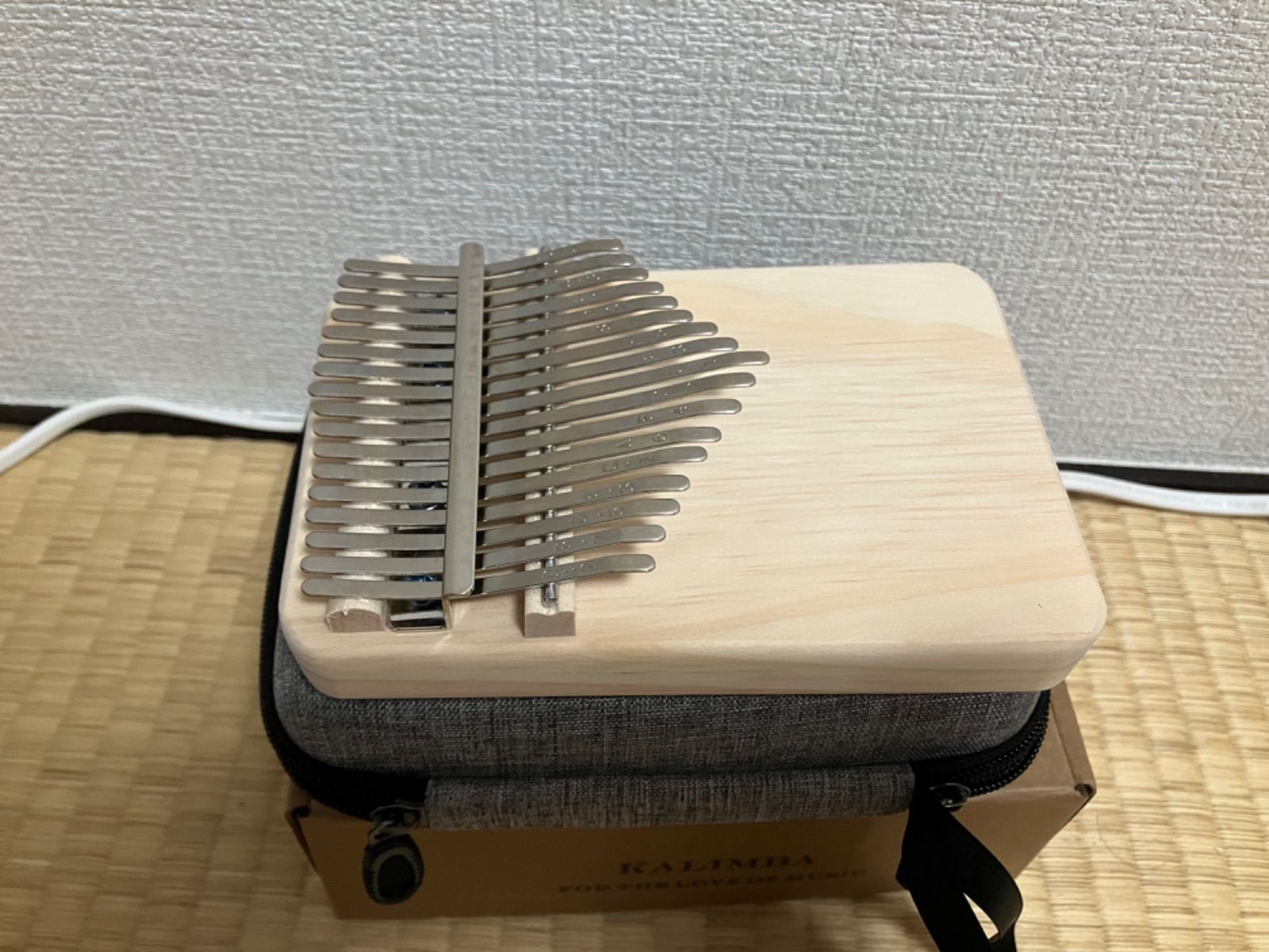 25台セット簡単楽器ミニカリンバ (親指ピアノ) 17キー ソリッド 松の木