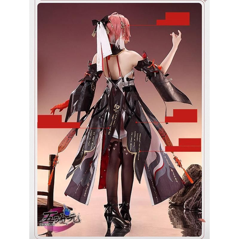 新発売 三分妄想 鳴潮 コスプレ 長離 衣装 ウィッグ 靴 追加可 BJ0923ML04 ハロウィン