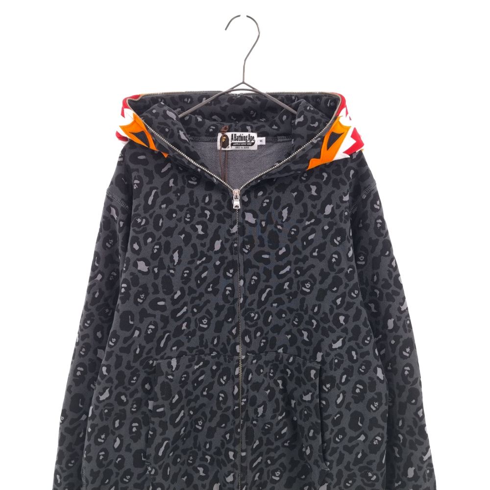 A BATHING APE (アベイシングエイプ) Leopard Print Tiger Hoodie