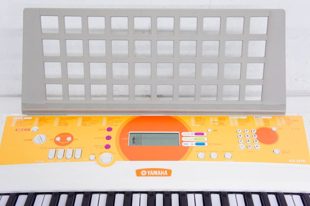 中古】YAMAHAヤマハ ポータトーン 電子キーボード 61鍵 EZ-J210