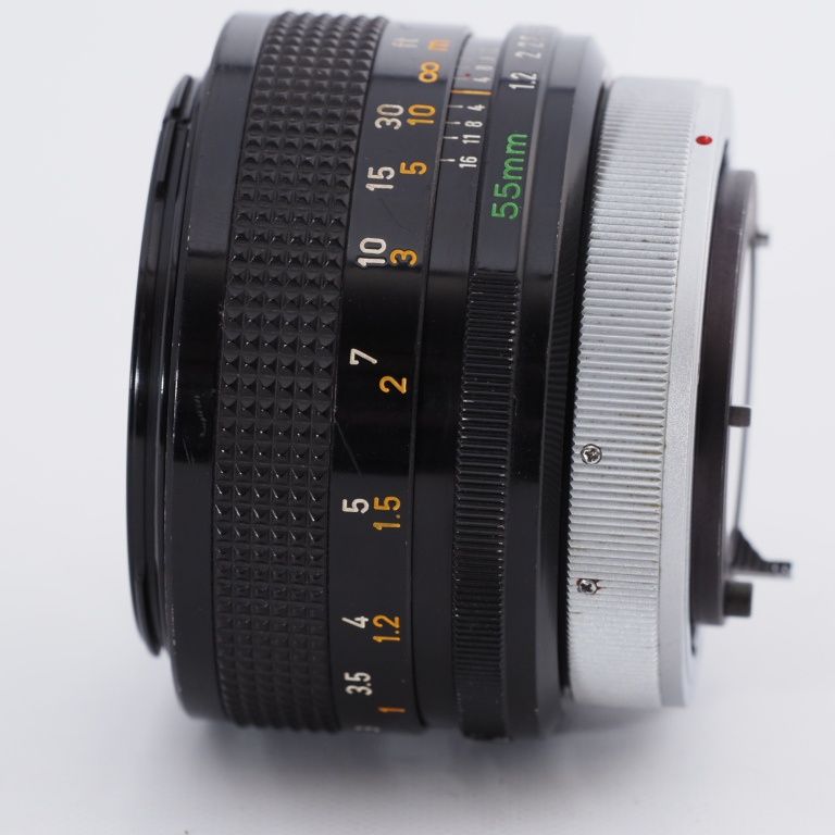 Canon キヤノン LENS FD 55mm F1.2 S.S.C. ASPHERICAL アスフェリカル MF 大口径 単焦点 - メルカリ