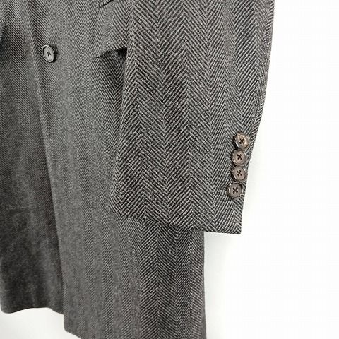 SHIPS　シップス　ETHOMAS　チェスターコート ロングコートXL シップス SHIPS ウール ETHOMAS チェスターコート M