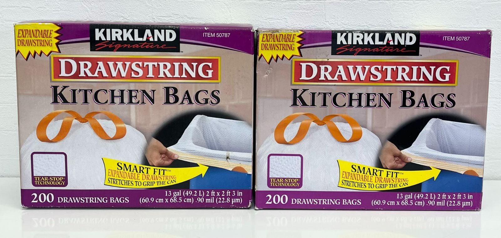 B-811 未開封品 コストコ 紐付き キッチンバッグ 200枚入り×2点セット ゴミ袋
