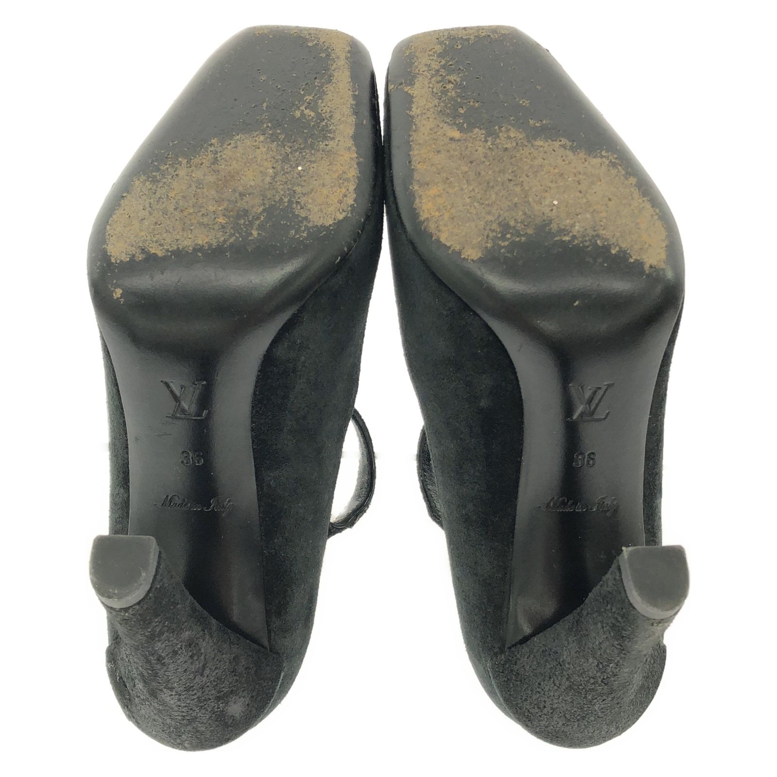 ルイ・ヴィトン 売れ筋 LOUIS VUITTON パンプス シューズ スエード