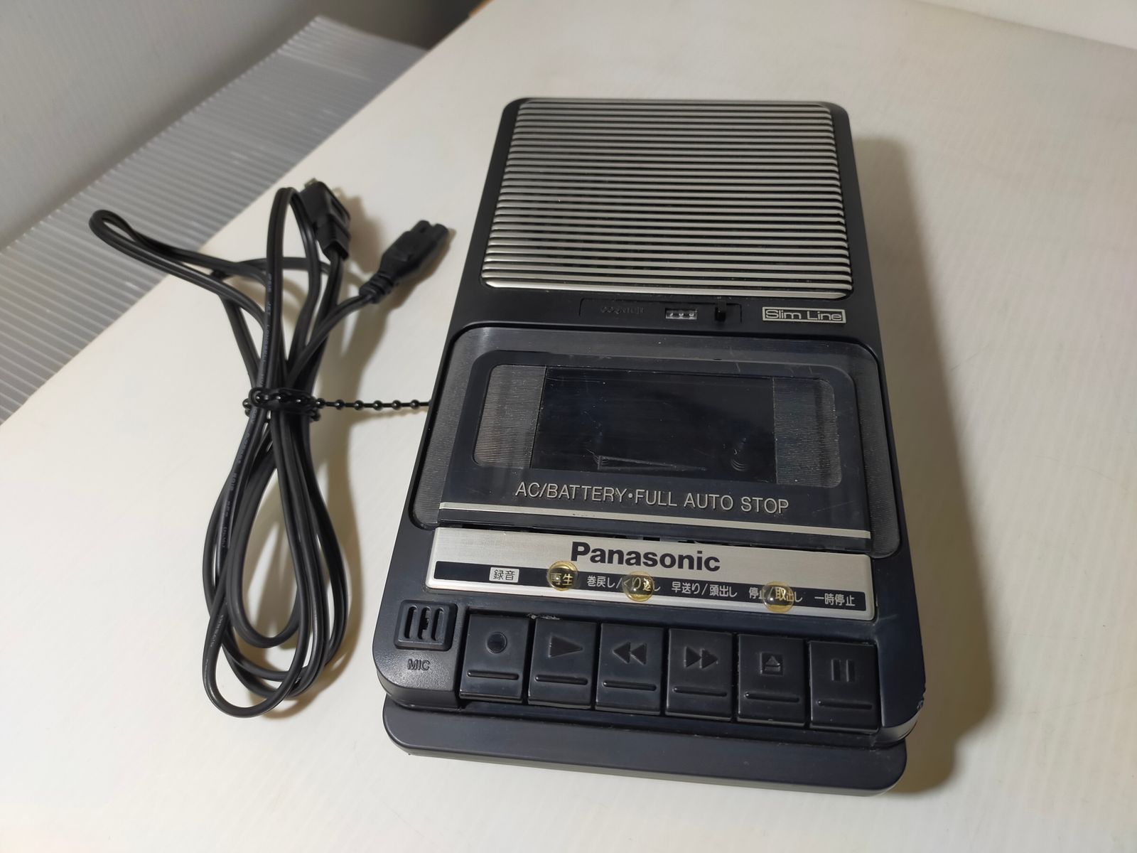 ジャンク品 パナソニック ポータブルカセットレコーダー RQ-2112