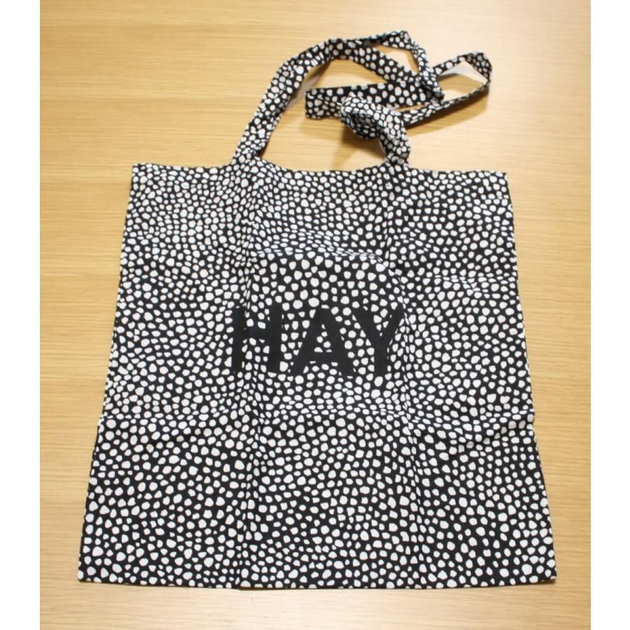 HAY デンマーク トートバッグ ドット チェック エコバッグ ストライプ カバン バッグ BAG ヘイ かばん