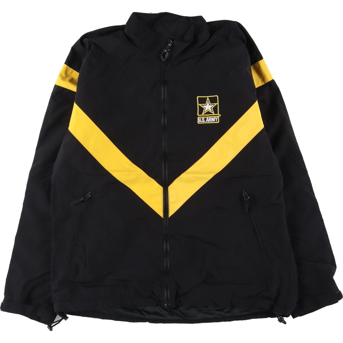 古着 16年納品 米軍実品 U.S.ARMY APFU トレーニング ナイロンジャケット USA製 MEDIUM/REGULAR メンズM/eaa334073