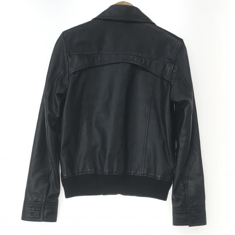 【試着のみ未使用】SAINT LAURENT ラムレザー ライダースジャケット 本物 近年モデル 極美品 コレクションモデル サンローランパリ