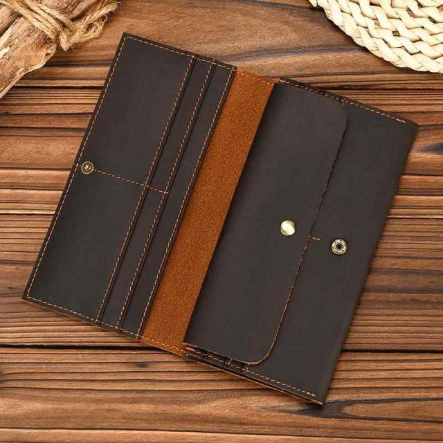 メンズ 鞄 カバン バック ファッション オシャレ アイテム 小物  レザー ロング レトロ ウォレット クラッチ バッグ 大容量 マルチ カードスロット ビジネス 革 ハンド バッグ 牛革 