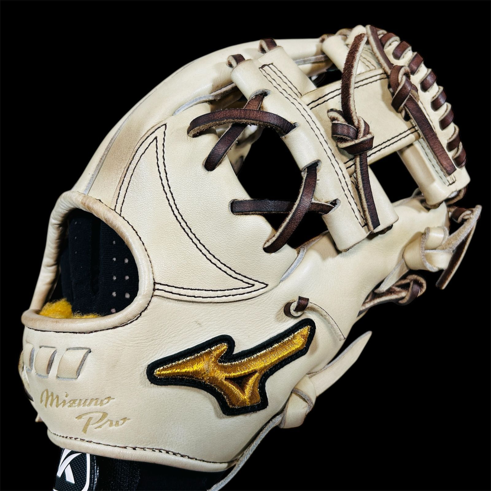 405.絶版!!日本製DESCENTE硬式ミット 硬式 キャッチャー ミット