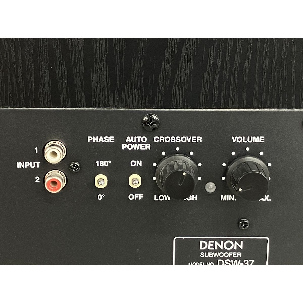 DENON DSW-37 アンプ内蔵 バスレフ型 サブウーハー 中古 K9078806 - メルカリ