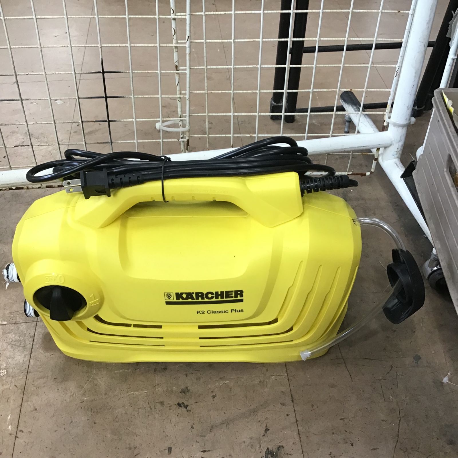 〇KARCHER(ケルヒャー) 高圧洗浄器 【洗剤タンク付き ・ コンパクト】 K2クラシックプラス K2CP【草加店】 - メルカリ