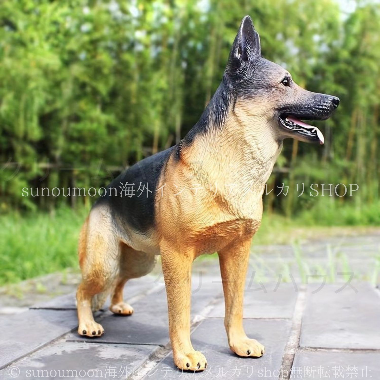 置き物 シェパード 犬 【公式通販】
