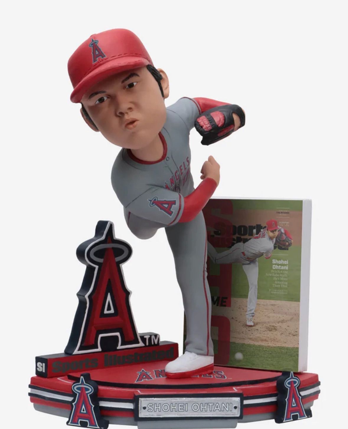 野球大谷翔平ボブルヘッド❗️兜セレブレーション❗️360個限定❗️