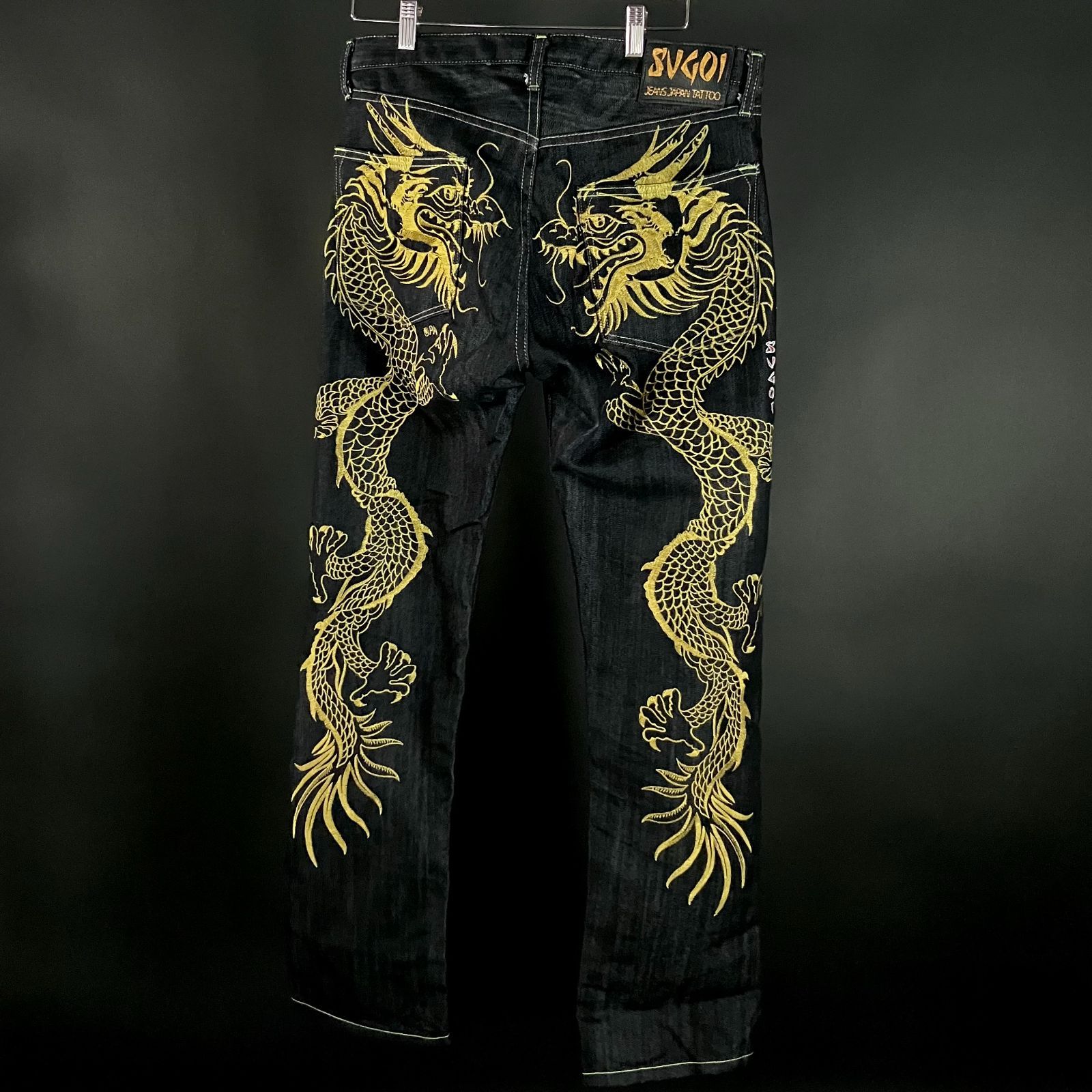 KANSAI YAMAMOTO セットアップ 龍 ドラゴン 刺繍 半袖 ジャージ KANSAI YAMAMOTO セットアップ 龍 ドラゴン 刺繍 半袖 ジャージ