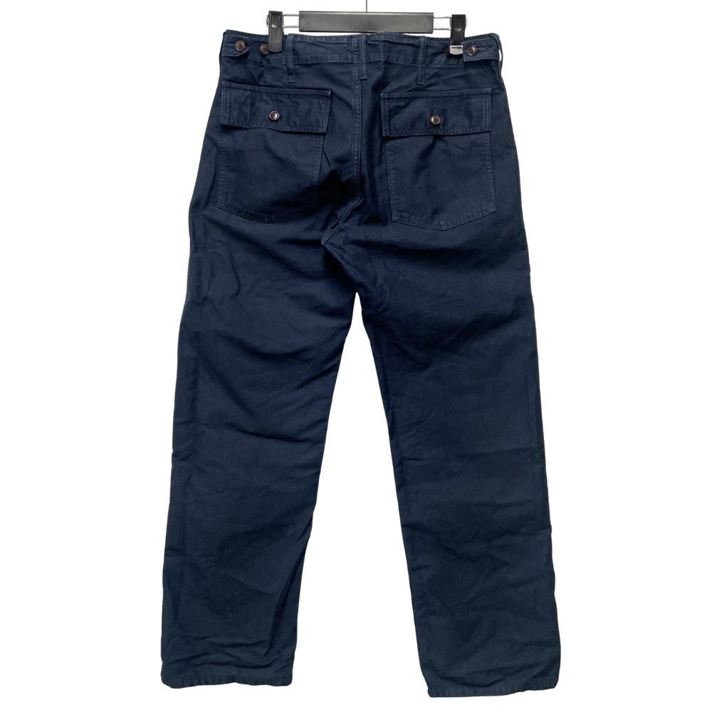 VISVIM ビズビム 品番 0118405008003 DRILL MIL PANTS パンツ ネイビー