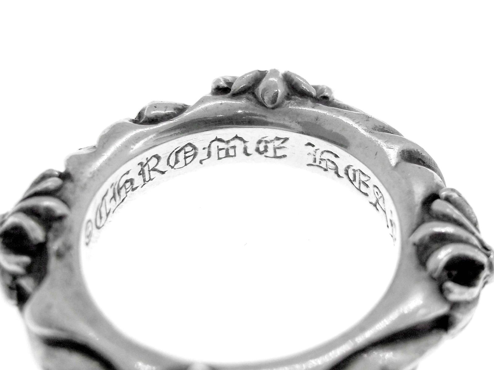 クロムハーツ CHROME HEARTS 【 SBT BAND 】 SBT バンド リング w22083