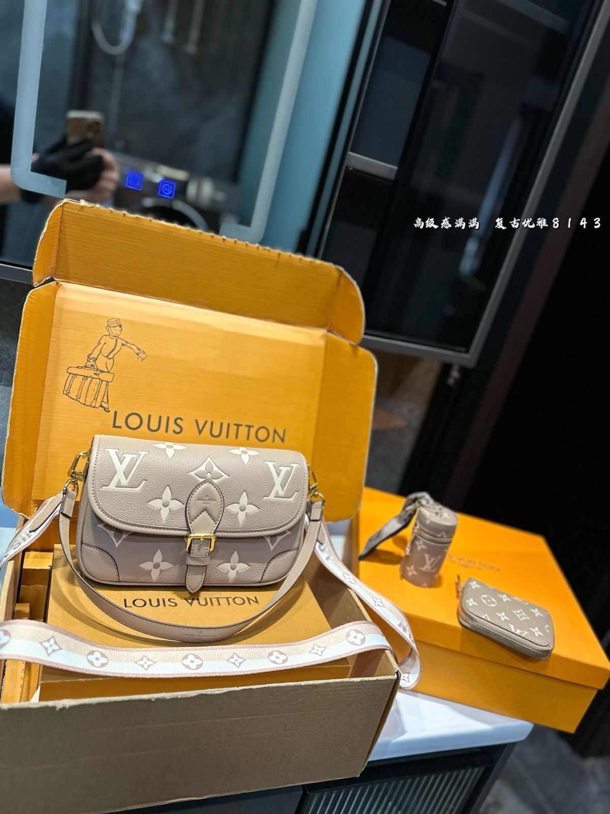【新品】 今日特価】LV 3点セット, バゲットバッグ＆コインケース ラッピング・包装