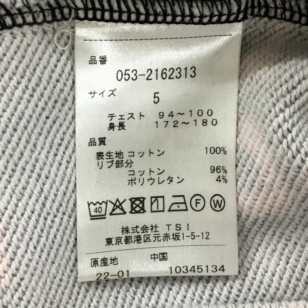PEARLY GATES パーリーゲイツ パーカー 白×黒 ゼブラ柄 ロゴ総柄