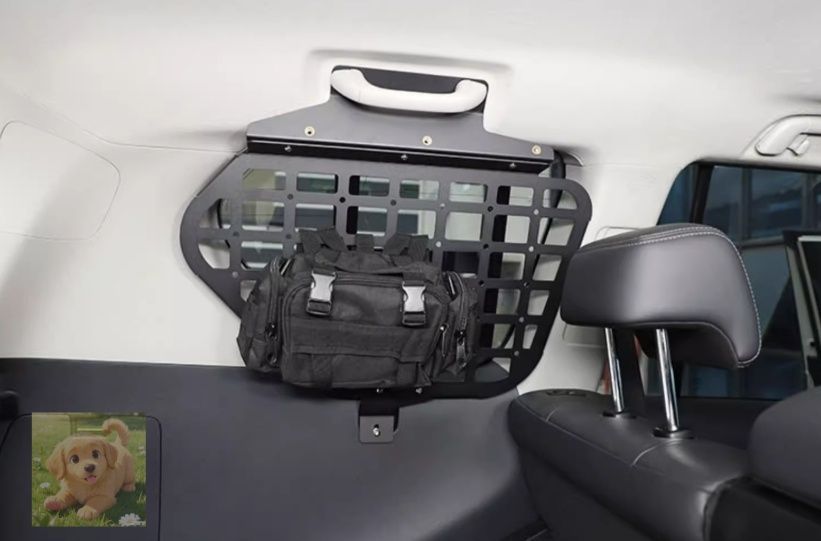 ランドクルーザープラド 150系 2009- 2025 アルミニウム リアトランク 収納パネル アウトドア便利 7人乗り 左側1個 FFCRYSTALESIA_COM