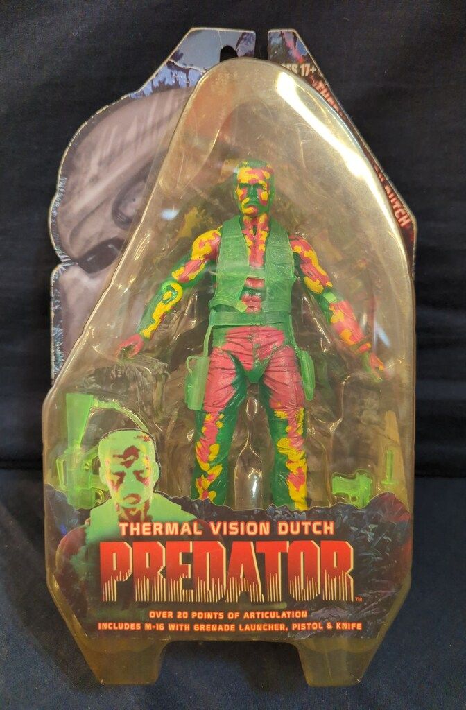 NECA (SERIES 11) THERMALVISION DUTCH 7インチ メルカリ