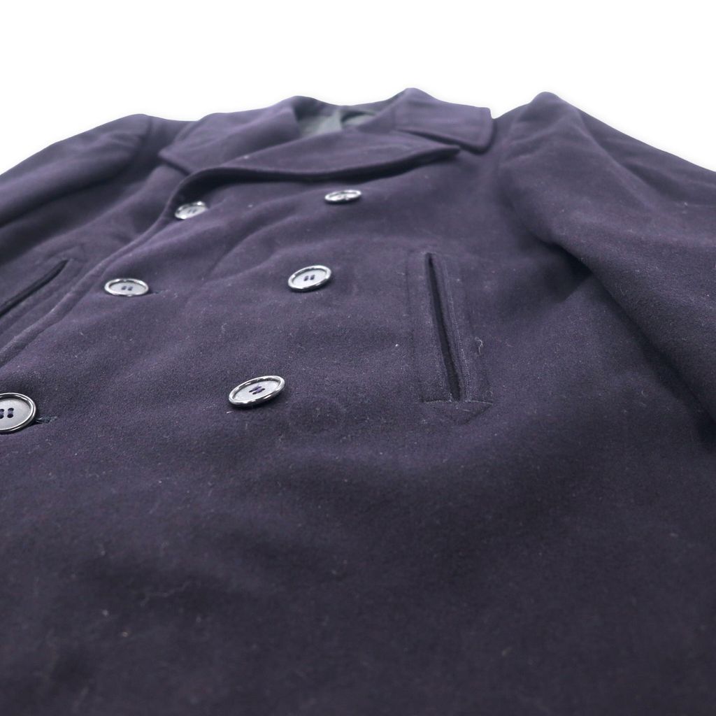 US NAVY 60年代 Pコート 36R ネイビー ウール 内部ステンシル COAT