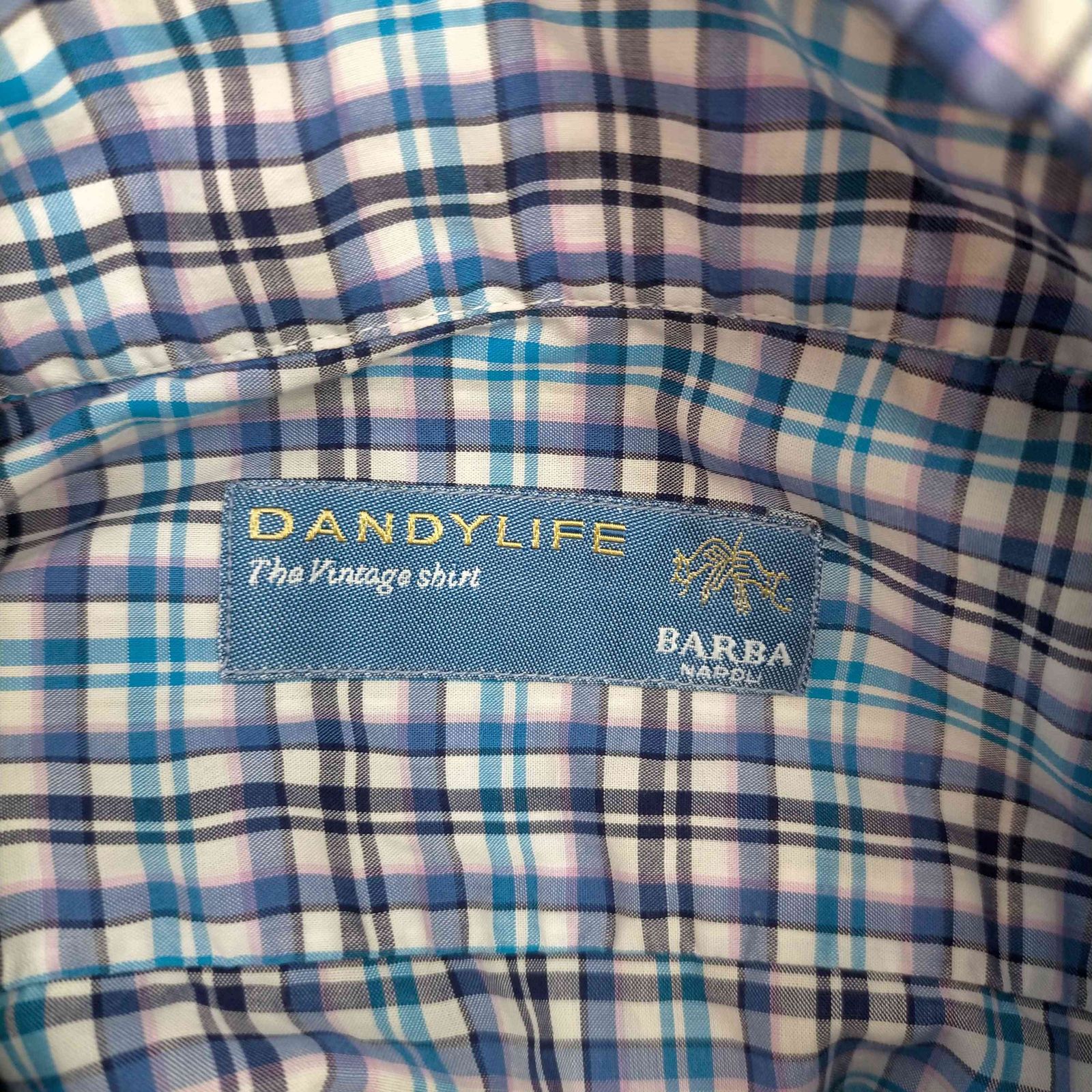 トラディショナルウェザーウエア DANDYLIFE the vintage shirt BARBA