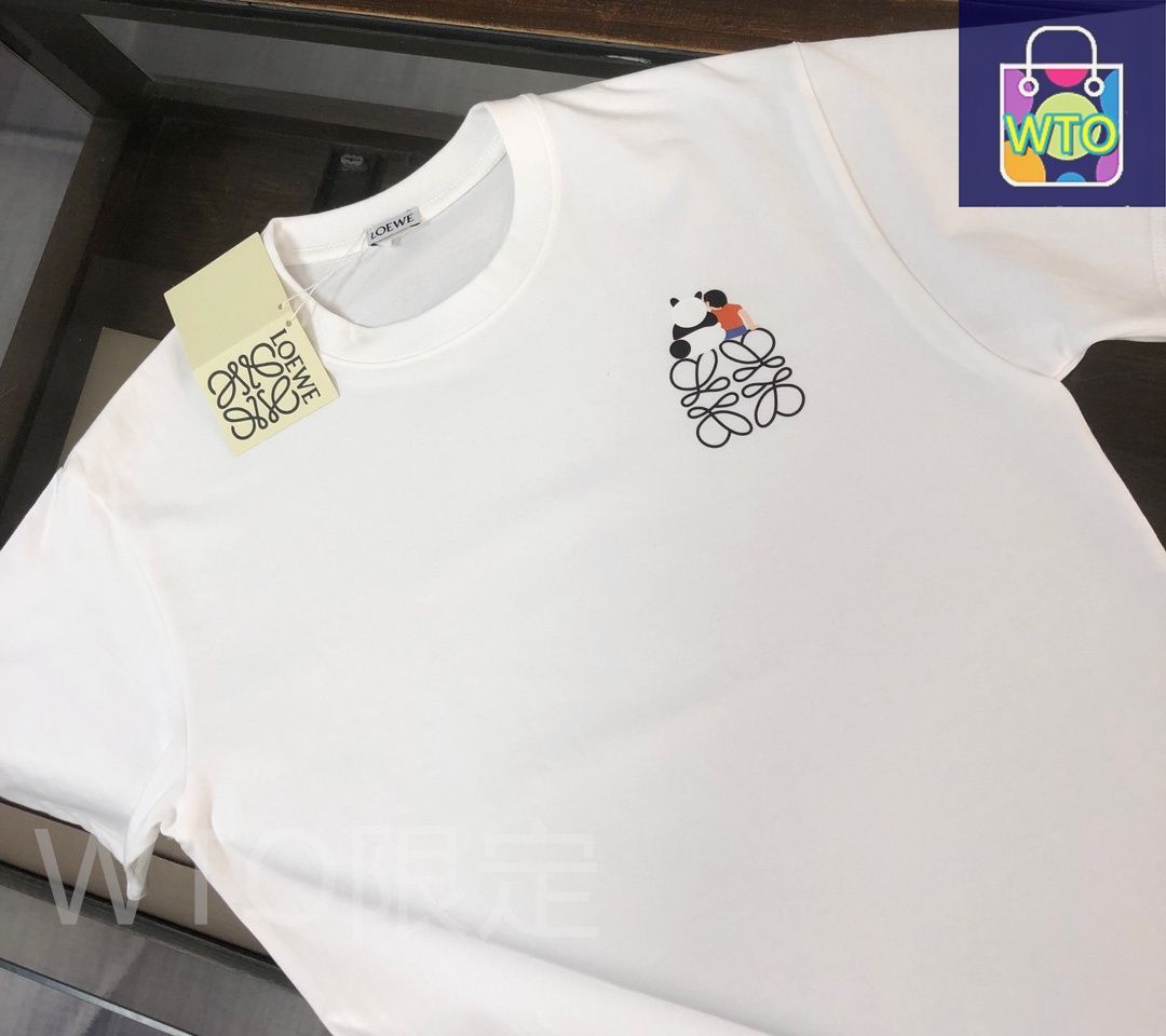 本日限定特価】LOEWE クルーネックTシャツ - 高品質コットンで