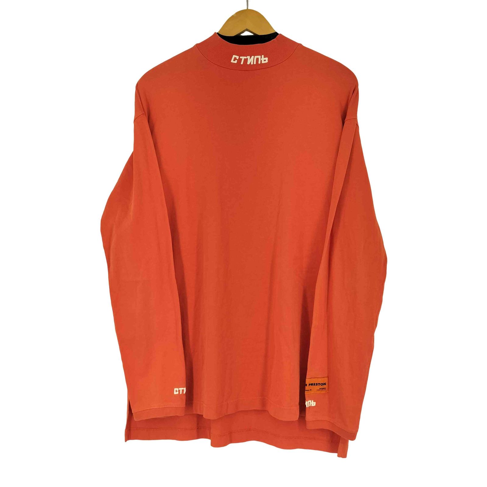 ヘロンプレストン HERON PRESTON モックネック L/S Tシャツ メンズ JPN  