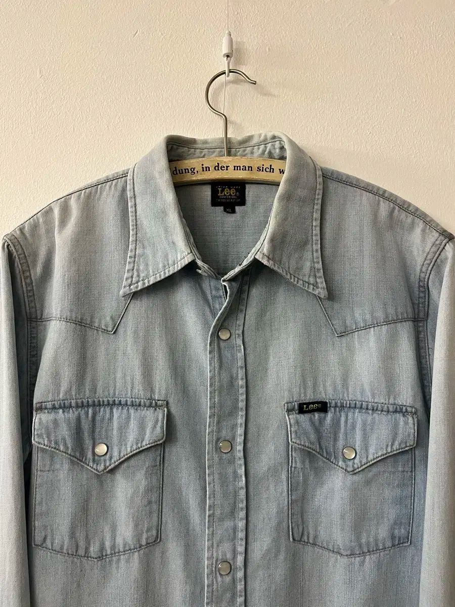 緊急大幅値下げ。 ヴィンテージ Lee ウェスタン シャツ ライトブルー