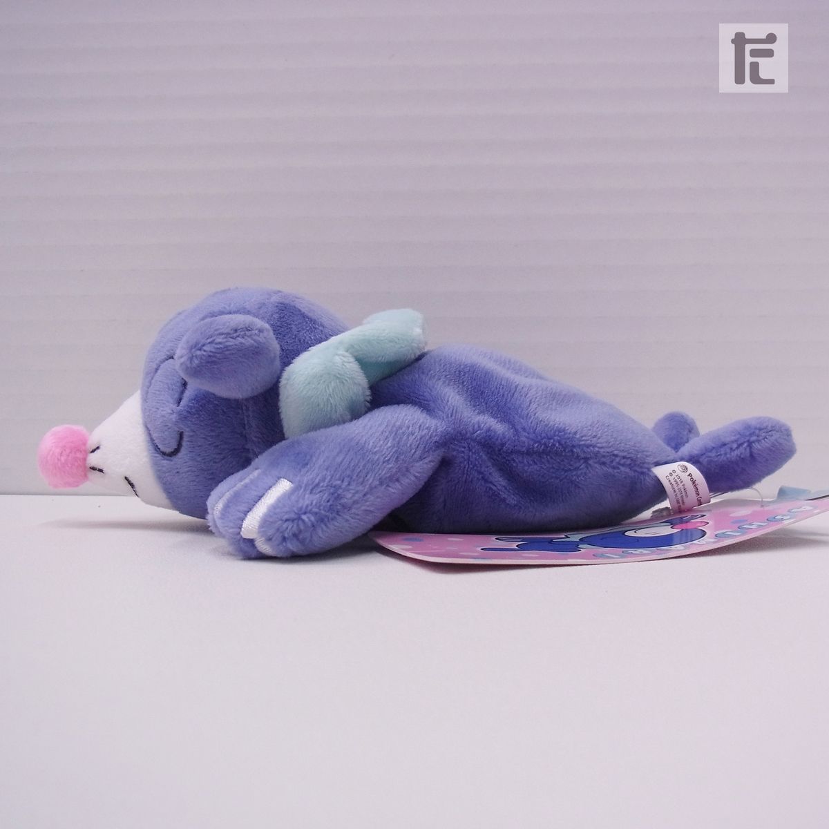 ポケモンセンター くったりぬいぐるみ アシマリ おやすみver. 紙タグ