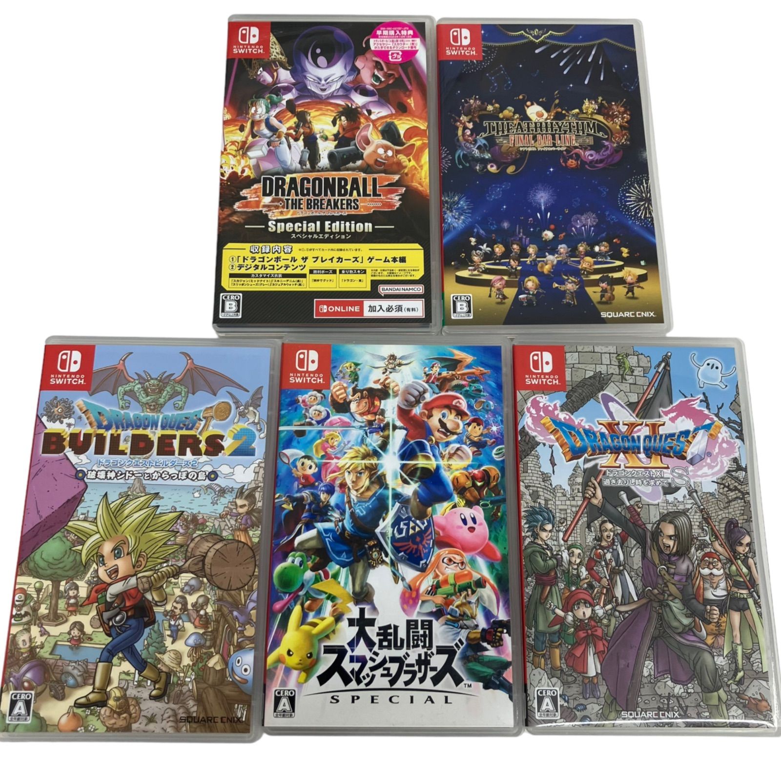 Nintendo Switch ソフト 5点 まとめ売り 動作未確認 - メルカリ