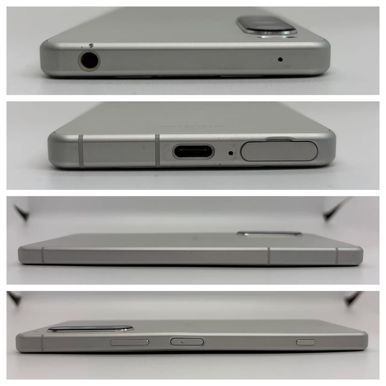 中古品】SONY Xperia 5Ⅳ SOG09 ホワイト 128GB 一括◯【管理