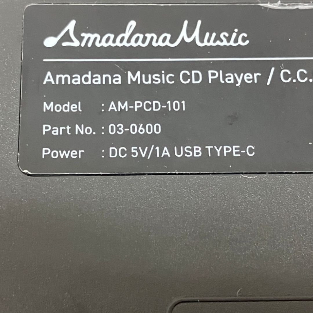 CDプレイヤー アマダナ