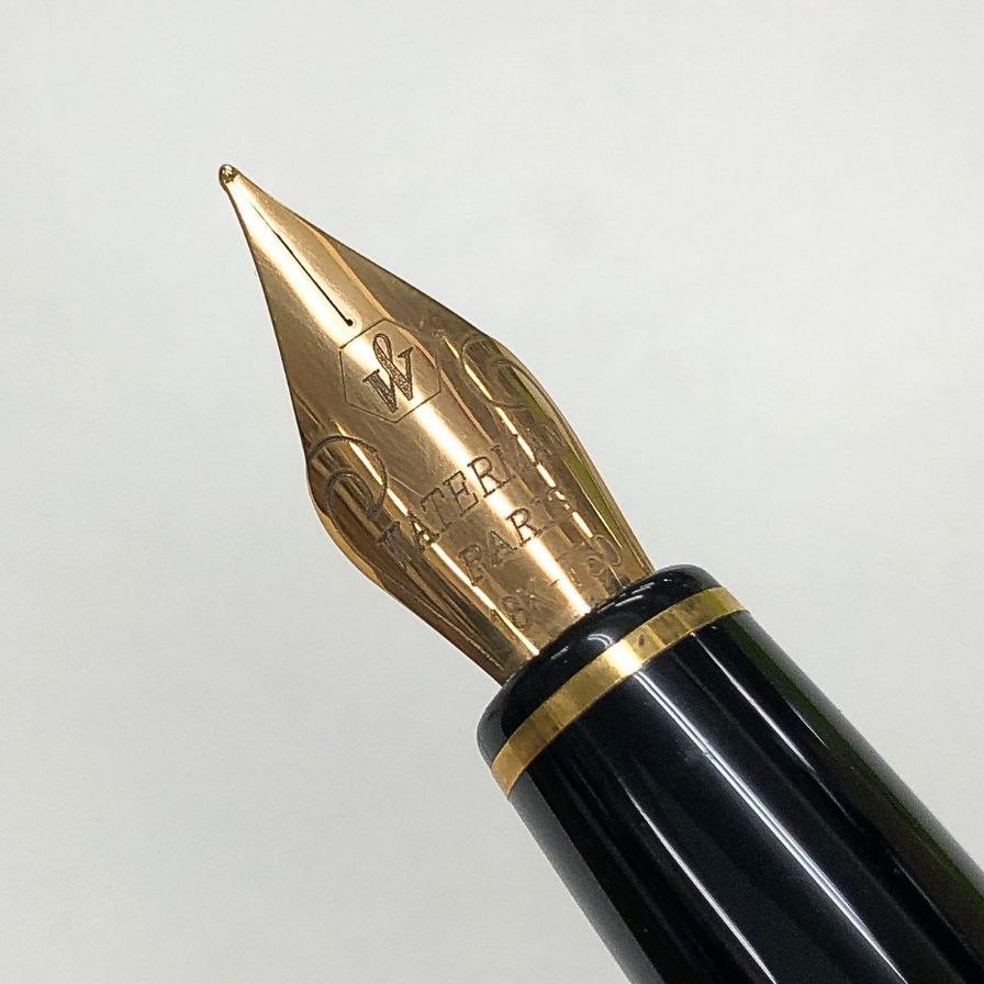 d*9様 ウォーターマン　万年筆　18K 750 保管品　金 penworld_45763