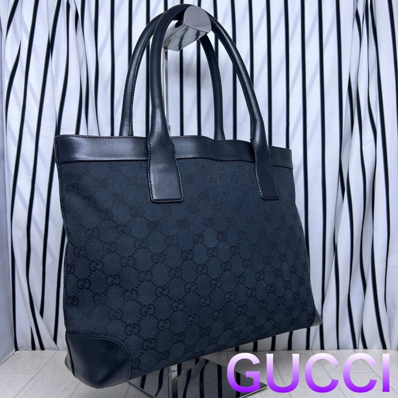 美品】GUCCI×グッチ GG柄A4収納可能トートバッグ - カピバラさん