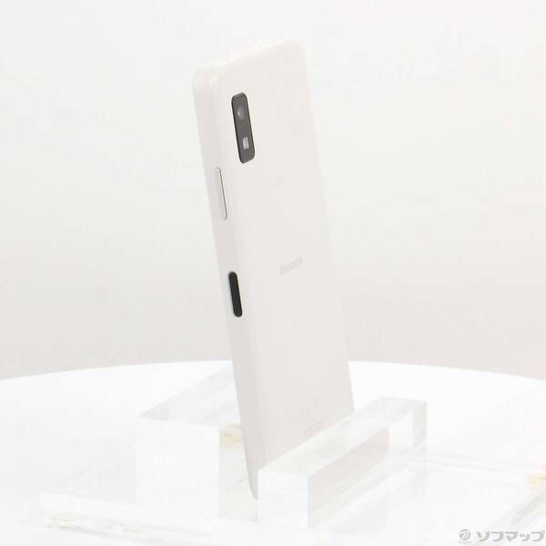 中古品〕 AQUOS wish3 64GB ホワイト SH-53D docomo SIMフリー【352