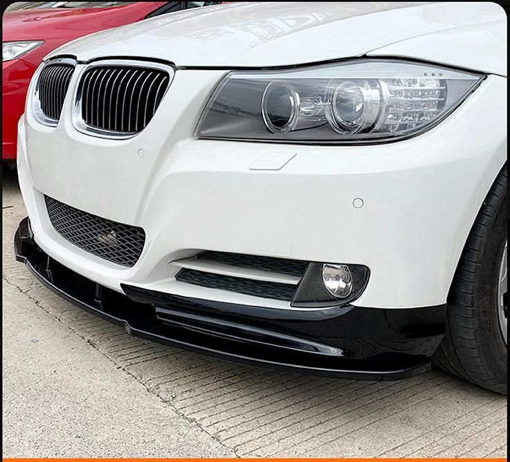 適用BMW 3シリーズ E90 E91 09-12 フロントリップ スポイラー コーナー ガーニッシュ エアロ 外装 ドレスアップ