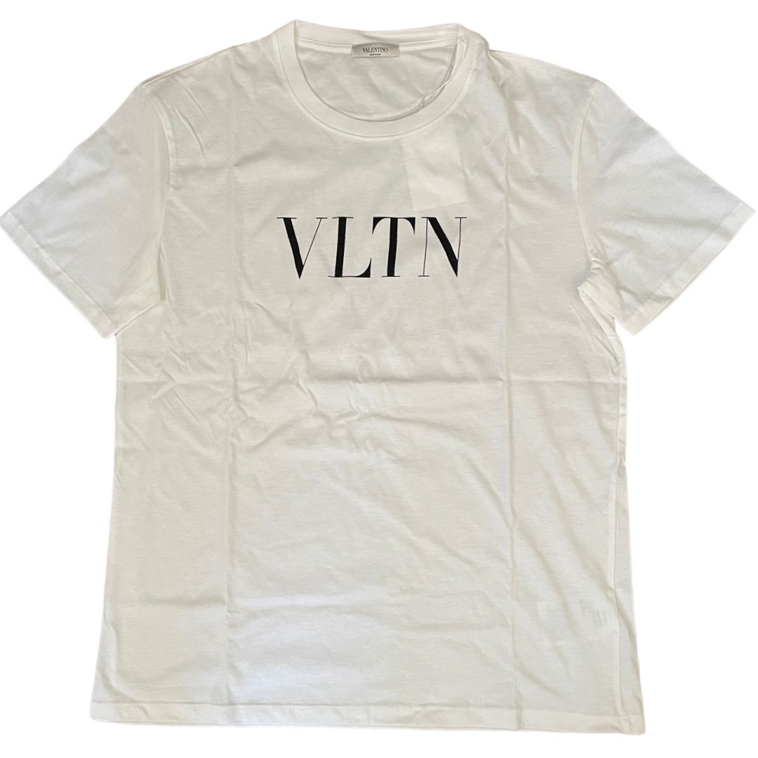 【直営店】VALENTINO　VLTN コットン クルーネック Tシャツ