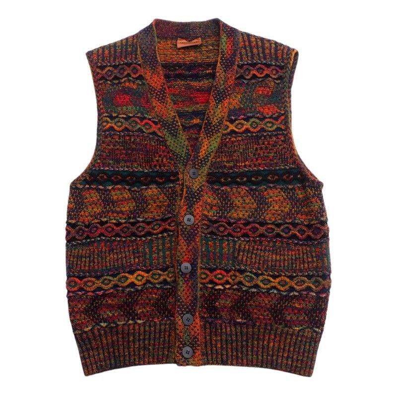 □美品□Missoni ミッソーニ ベスト サイズ48 ニット トップス ウール 