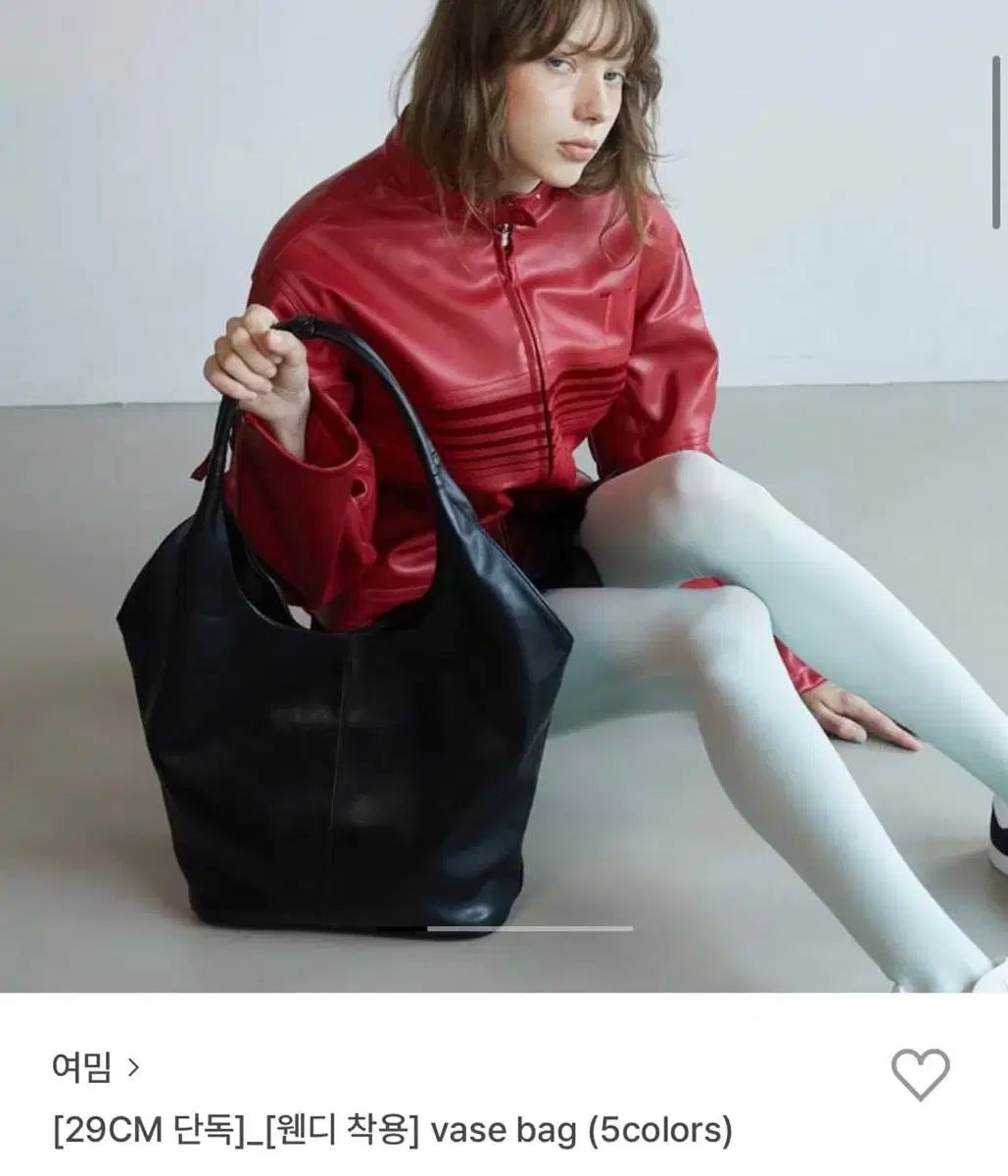 yeomim vase bag ブラック トートバッグ