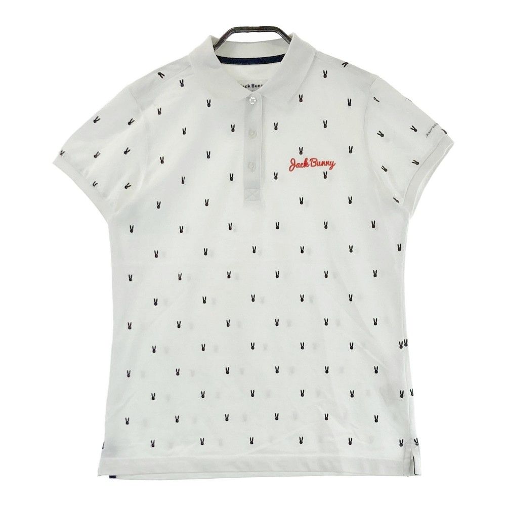 中古 メンズ ジャックバニー Jack Bunny!! 半袖ポロシャツ 5(L) 白