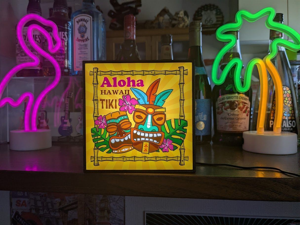 オーダー無料】アロハ ハワイ TIKI ティキ像 南国 ビーチ 海 